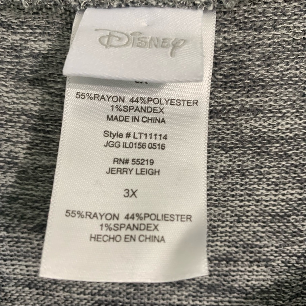 DISNEY Mickey Mouse Graphic Top Sz 3X - Picture 6 of 6